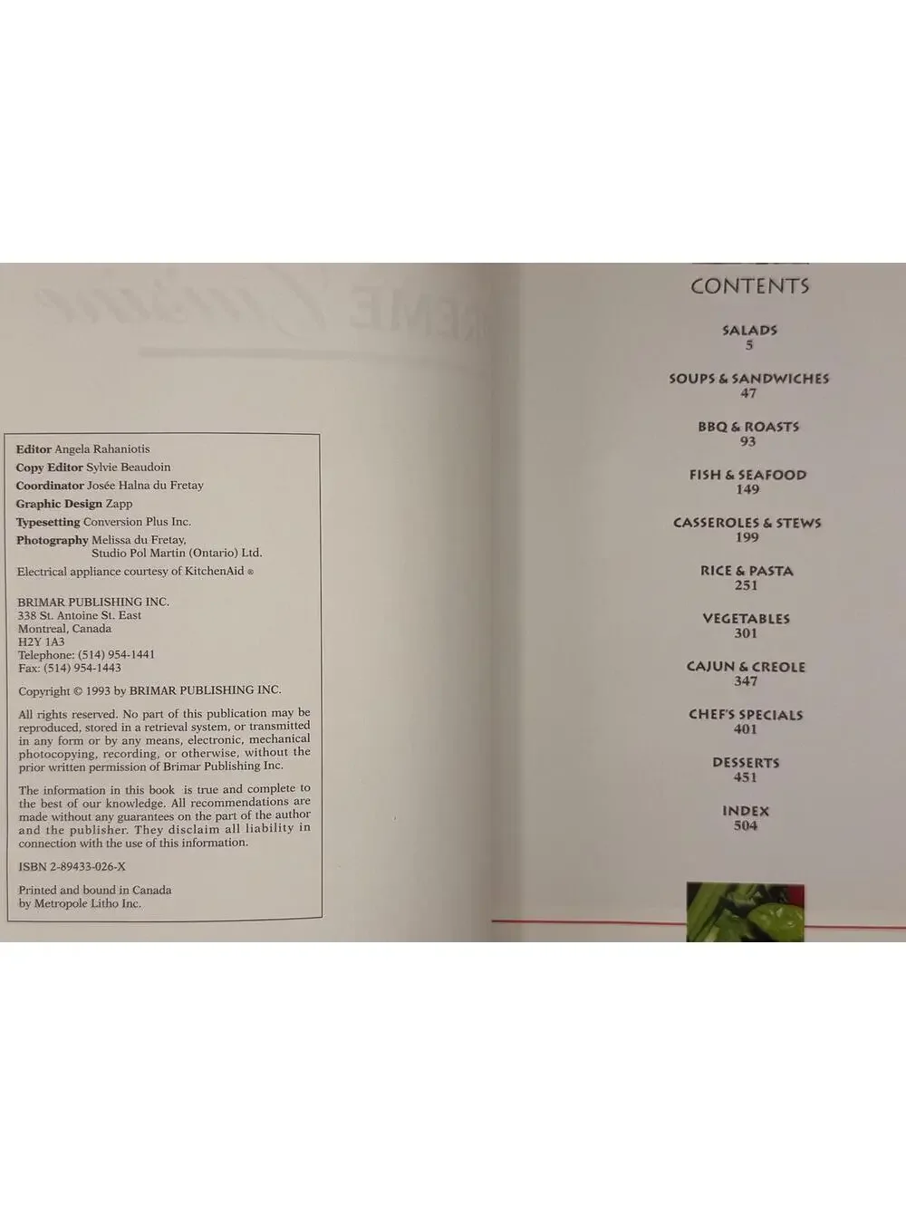 Vintage Pol Martin Cookbook, Supreme Cuisine, 1993, Smart and Simple Cooking